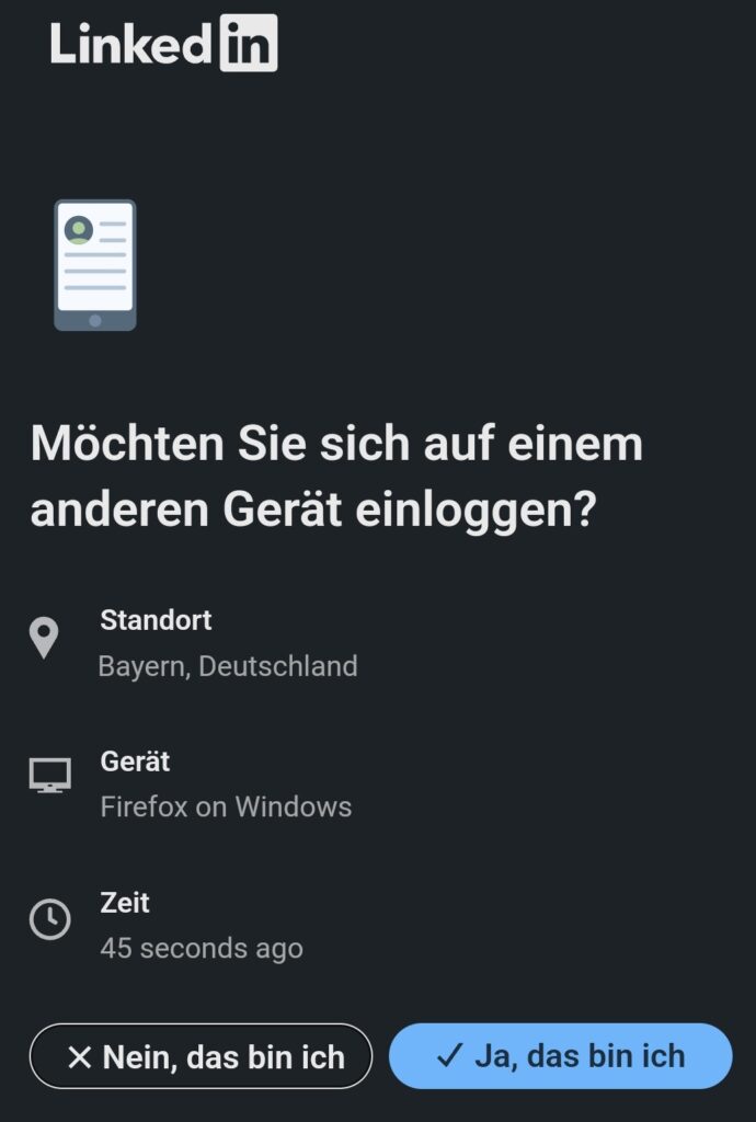LinkedIn mobile App